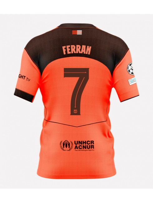 Moški Nogometna dresi replika Barcelona Ferran Torres #7 Tretji 2025-26 Kratek rokav Moški Nogometna dresi replika Barcelona Ferran Torres #7 Tretji 2025-26 Kratek rokav